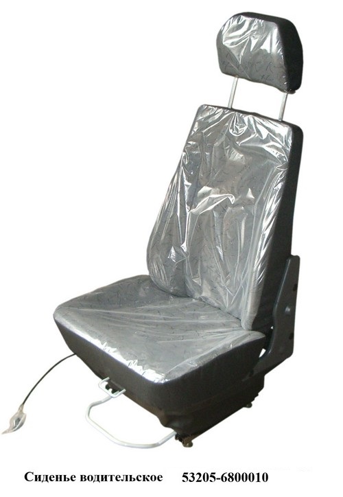 купить Сиденье водителя Евро в сборе (высокая спинка) с подголовником