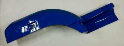 Крыло переднее правое (Рестайлинговое) без спальника / РИАТ / ЖЕЛТОЕ - фото, внешний вид