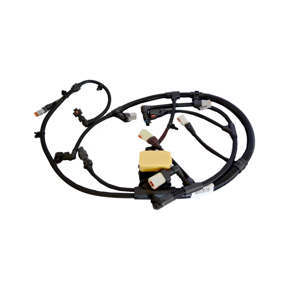 фото жгут проводов электронного модуля блока управления двигателем (в сборе) 4isbe 4933502 